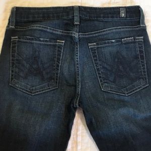 7 for all mankind “A” pocket (size 27)